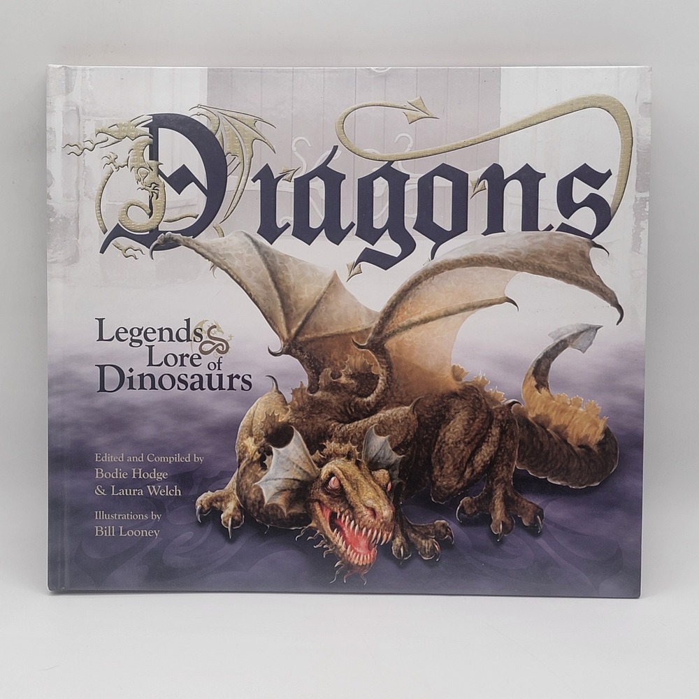 Bodie Hodge Dragons Legends & Lore of Dinosaurs Hardcover 1st Ed Interactive EXC